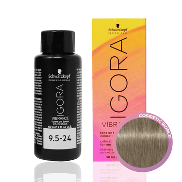 SCHWARZKOPF - IGORA VIBRANCE_Igora Vibrance 9.5 - 24 Ash Beige Toner_Cosmetic World